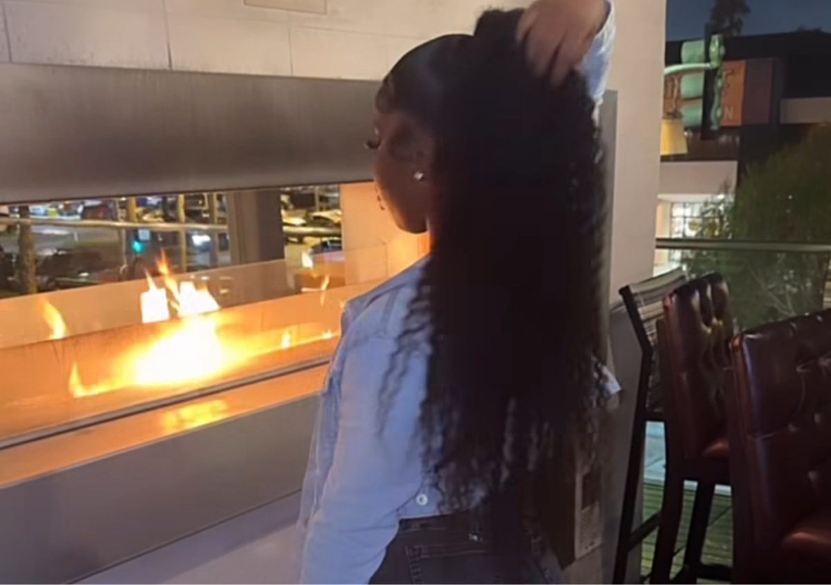 Half Up half Down Quick Weave