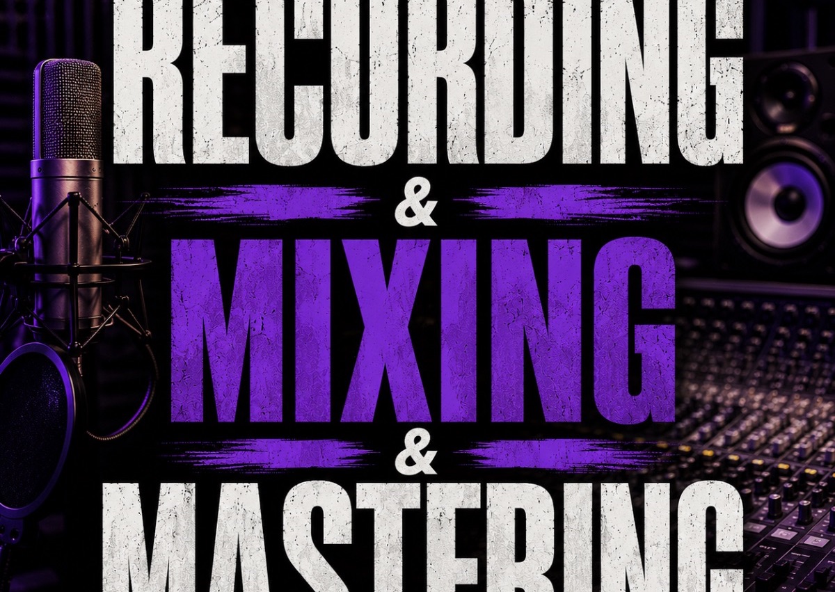 1 Hours + 2 professionally 2-Track Mix & Master