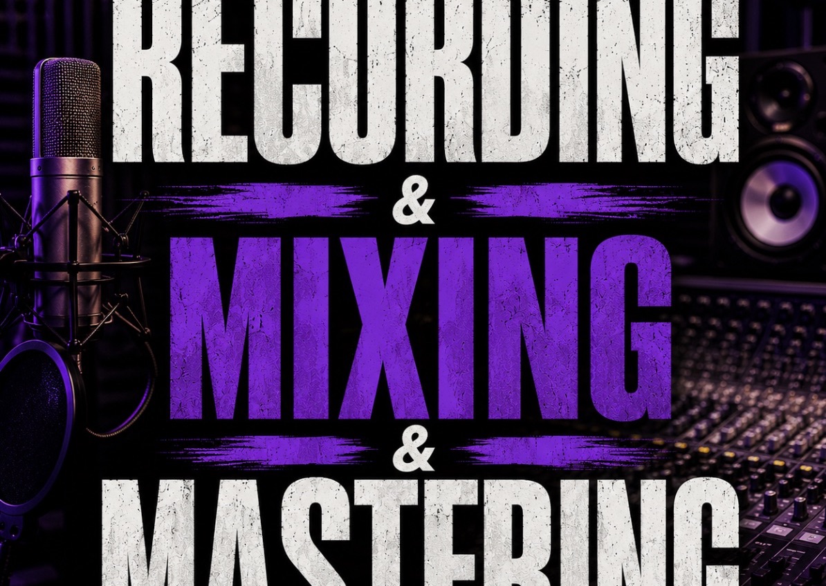1 Hours + 1 professionally 2-Track Mix & Master ⭐ Most Popular