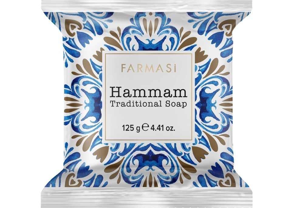  🫧 Jabón Tradicional Hammam de Farmasi 🟦
Un jabón inspirado en el ritual turco Hammam, pensado para limpieza profunda, desintoxicación y suavidad de la piel.