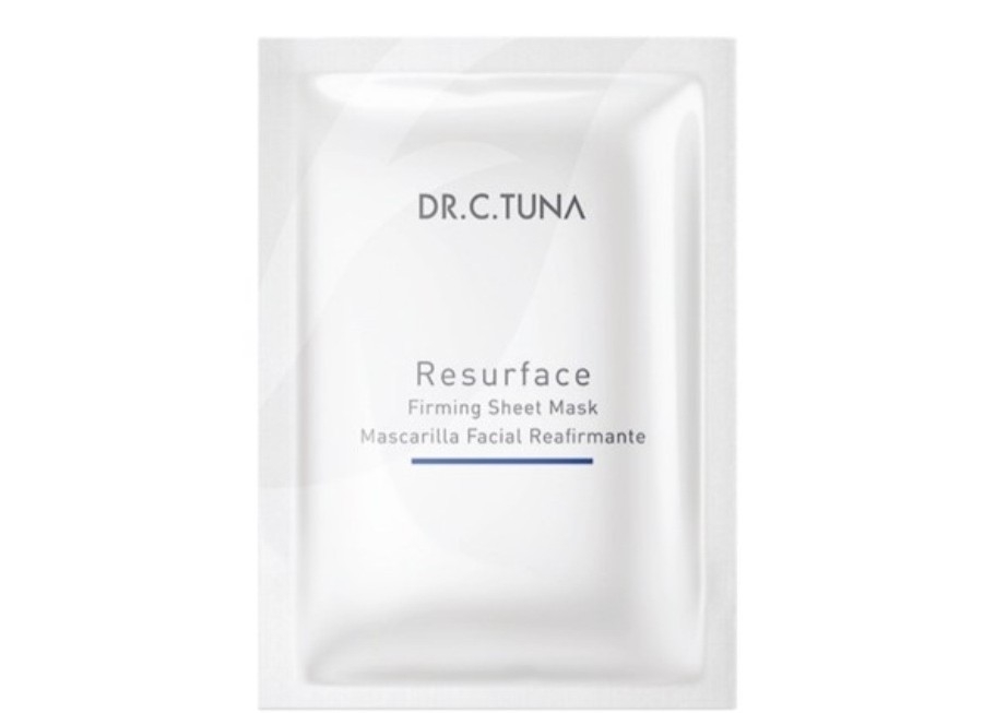 La Resurface Firming Sheet Mask de Dr. C. Tuna es una mascarilla facial reafirmante de acción rápida.