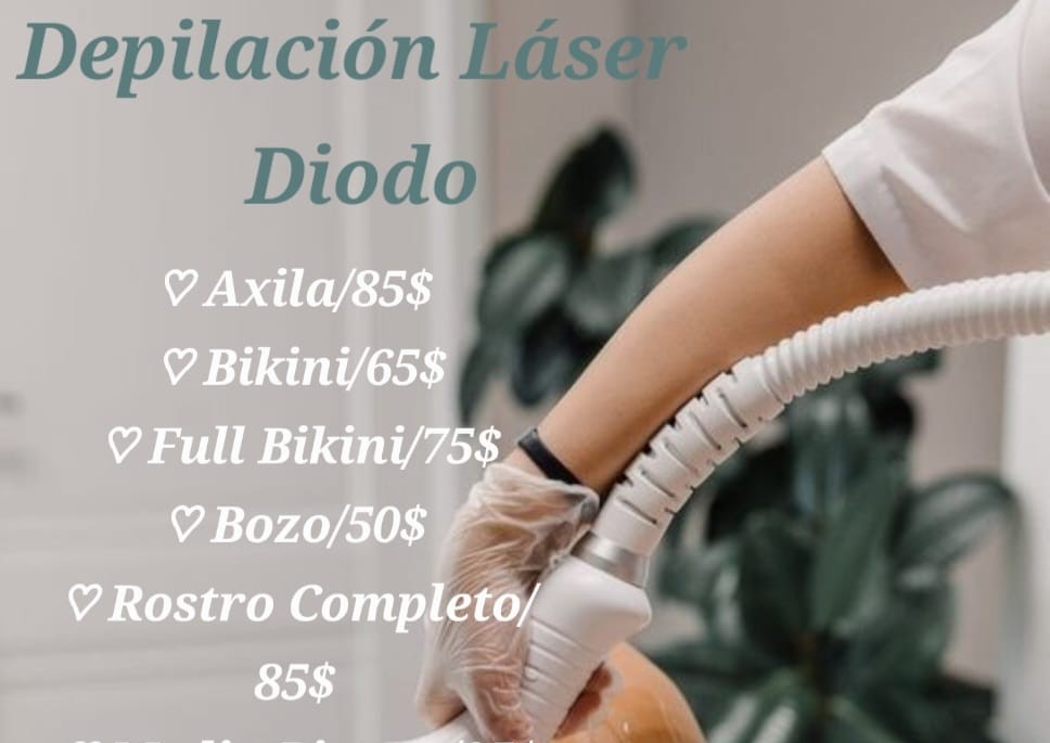 Laser hair removal/ Depilación Laser 