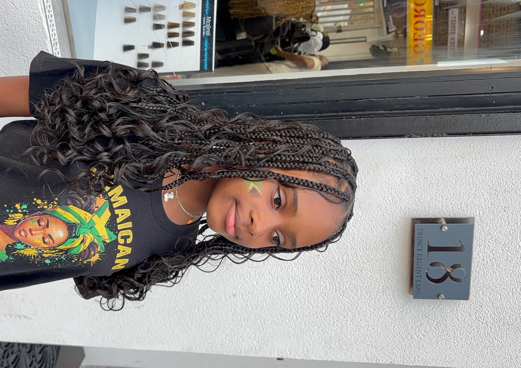 New B Kids Boho Braids (Small) Mid back length 