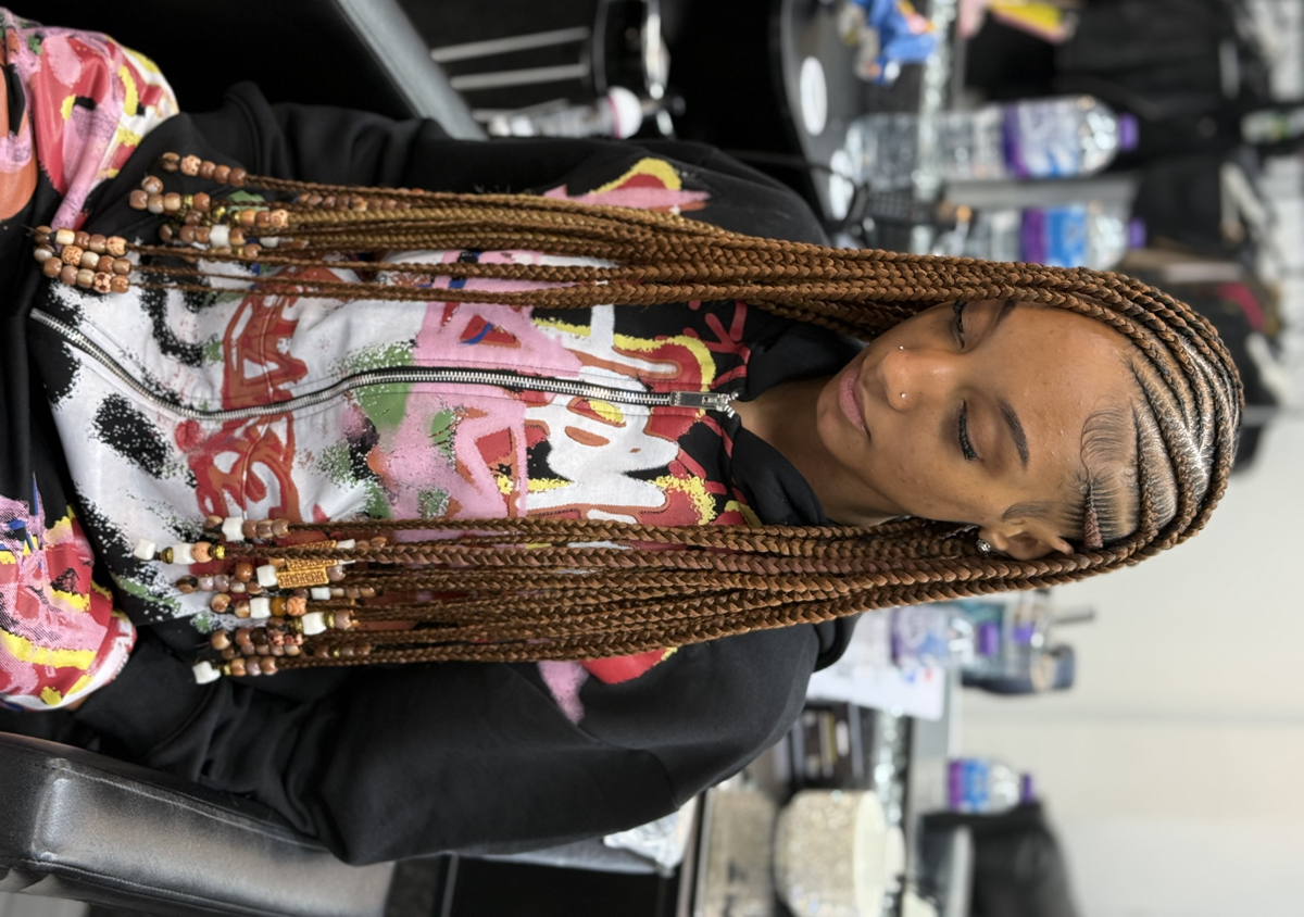 (Medium)  Lemonade braids  (1/2)