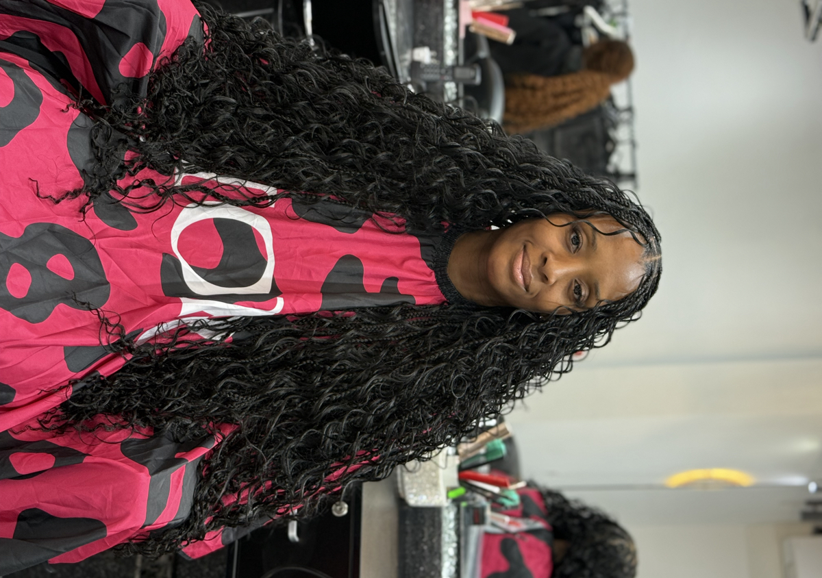 (Medium) Bohemian/Goddess Braids (braiding hair provided only) (4/4)