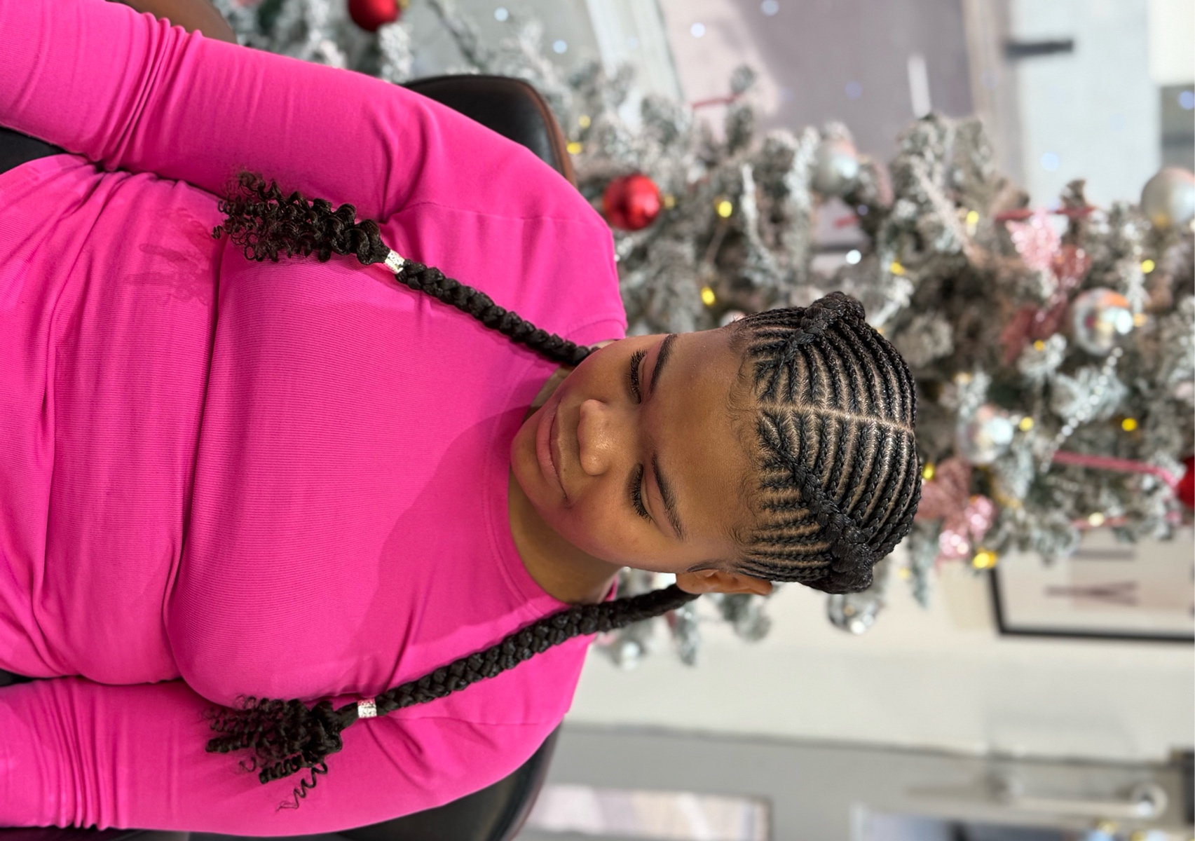 New B Kids Fish Bone Braids