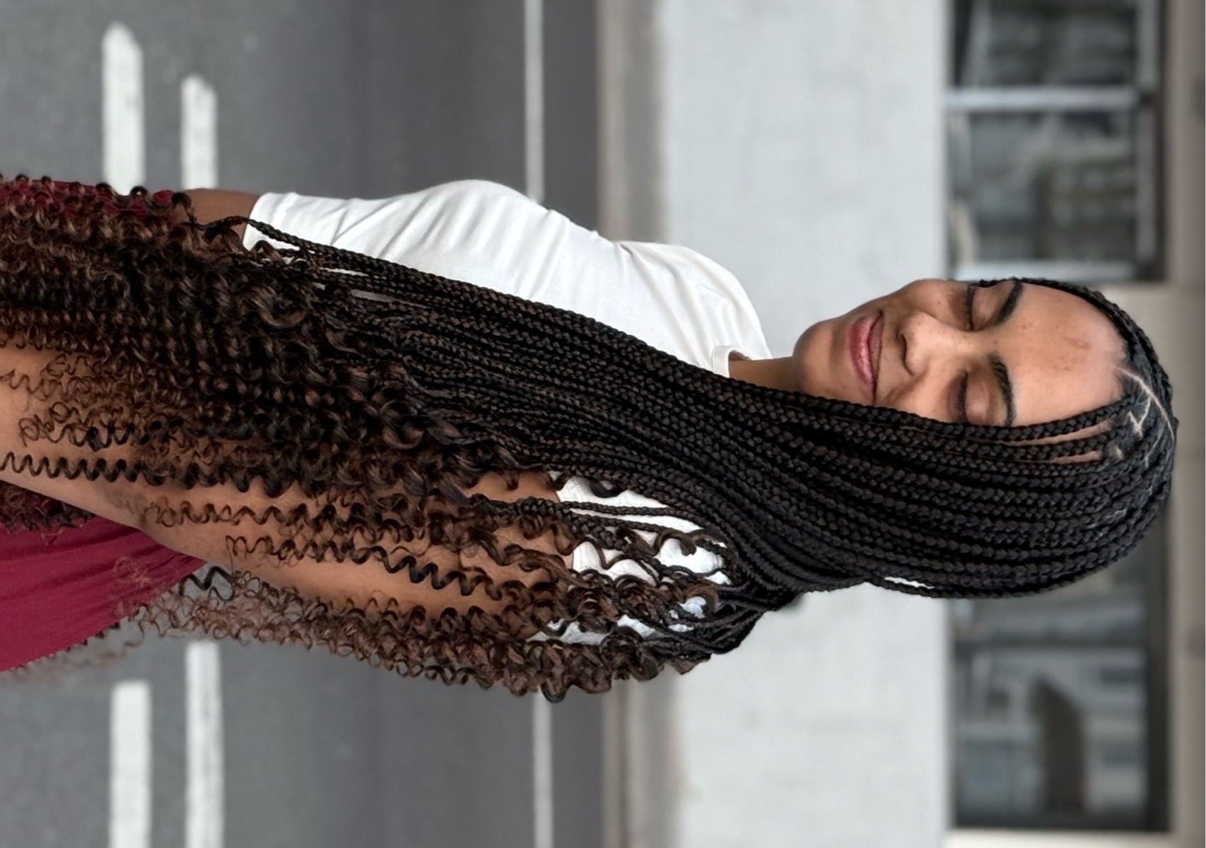 Medium Knotless (hair provided)