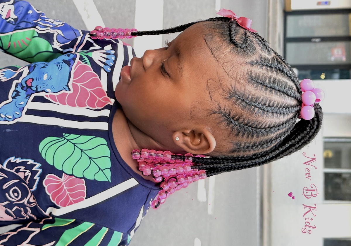 New B Kids Braided Love heart 