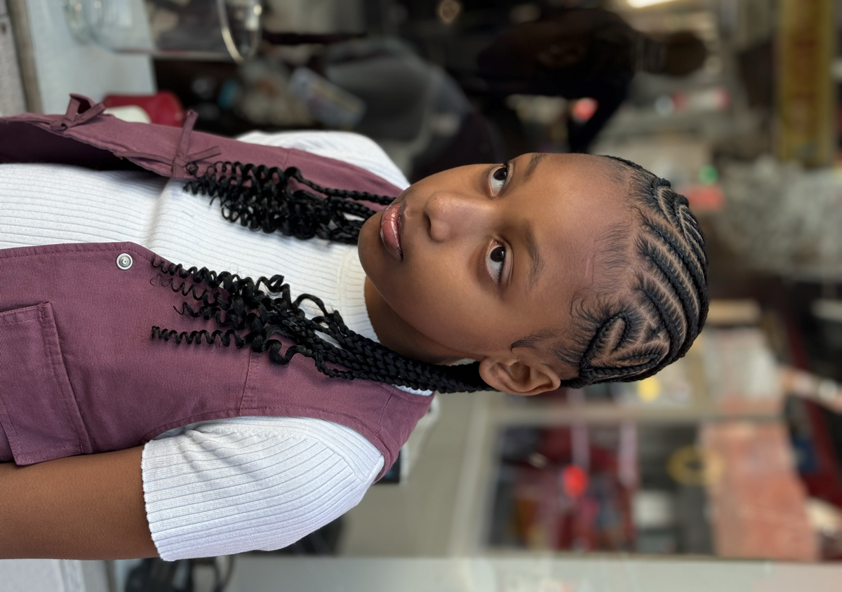 New B Kids Feed-in Braids (4-8) 