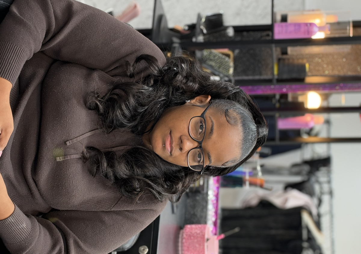 Half up Half Down Sew-In
