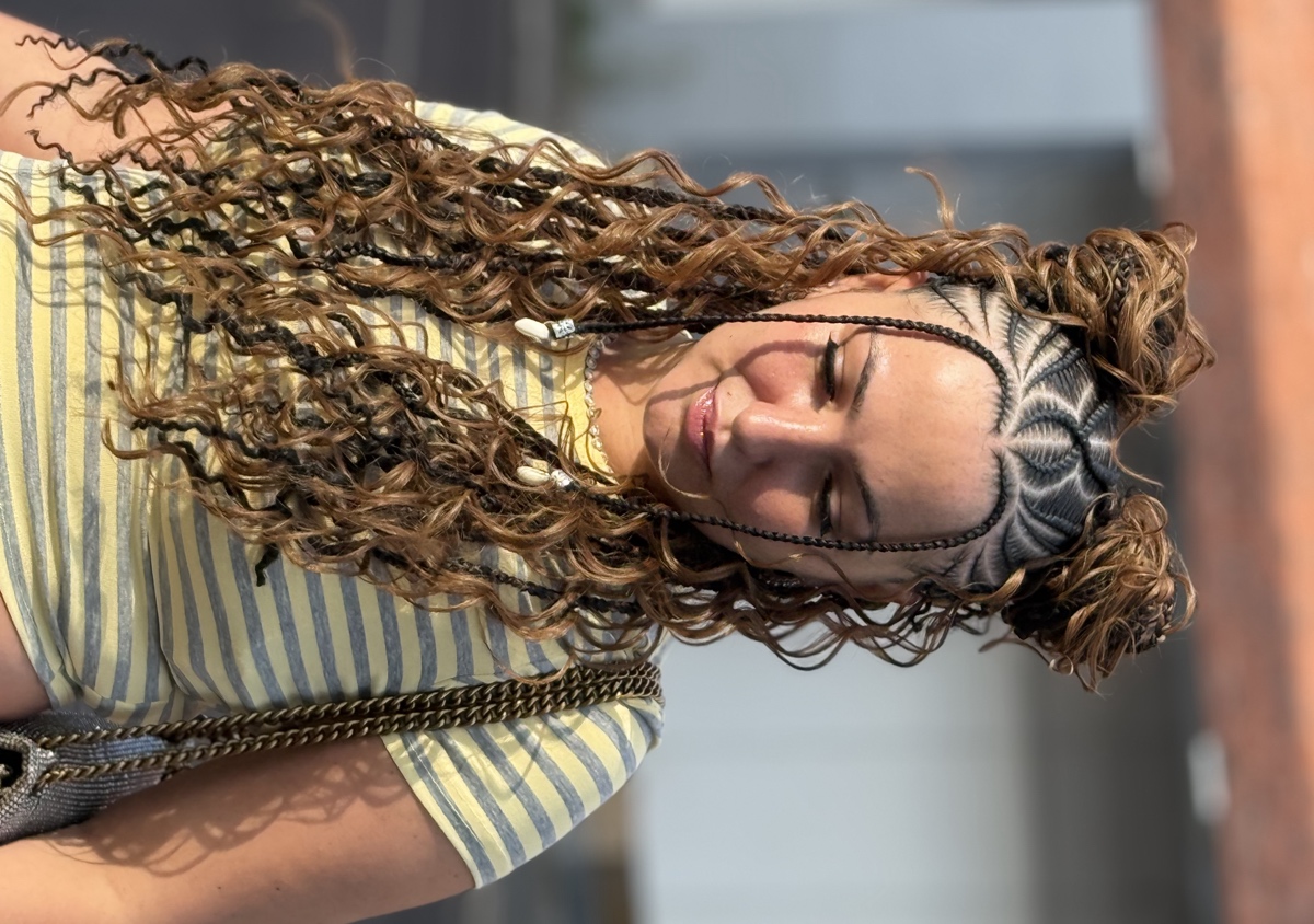(Medium) Boho fulani braids  (5/5)