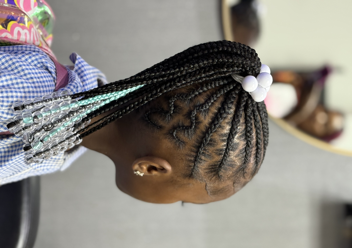 New B Kids Braided ponytail (3/3)