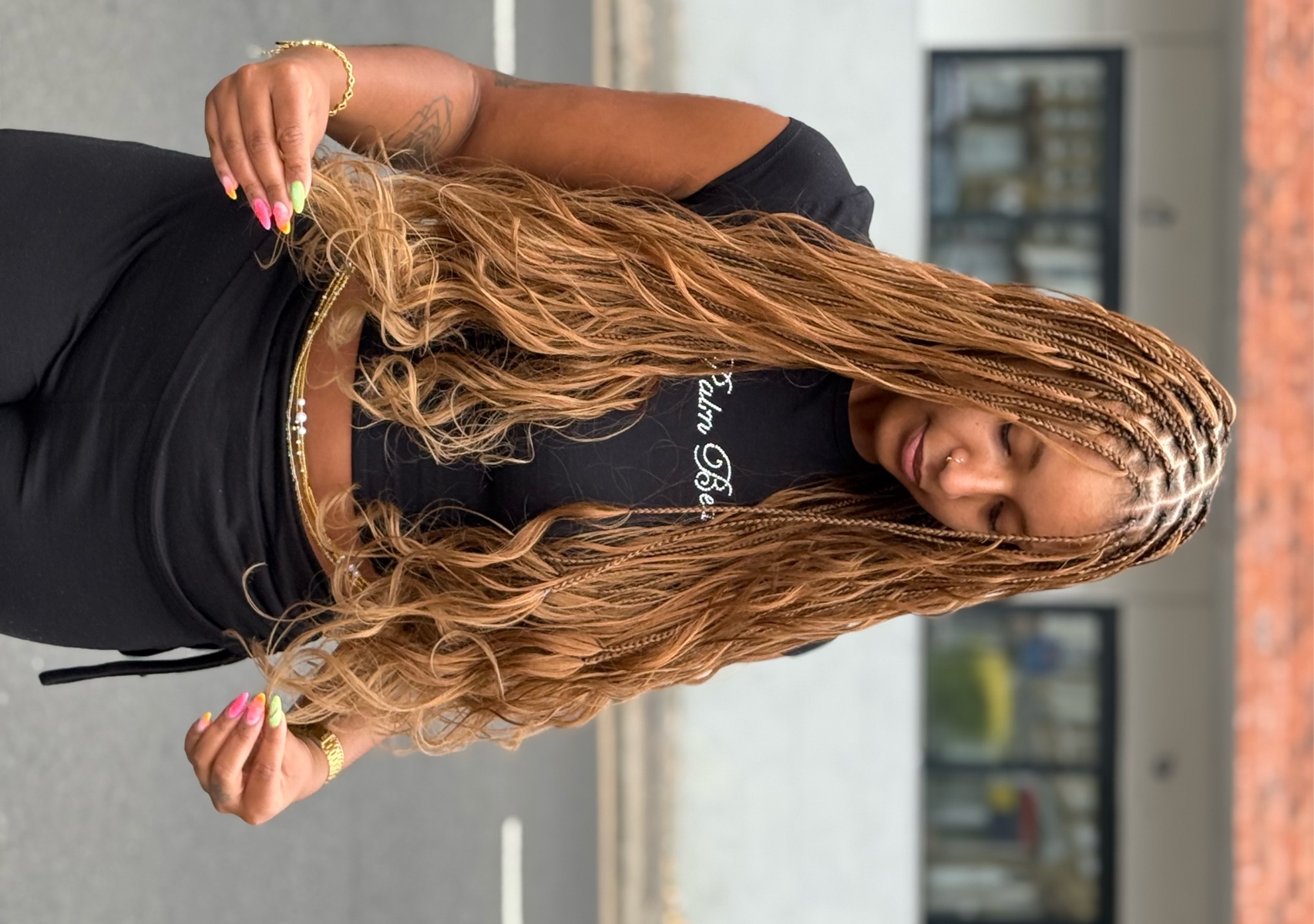  Small French curls  (hair provided)