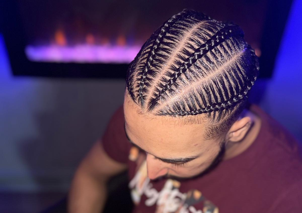 Stitch Braids (straight Backs 4-10 Rows)