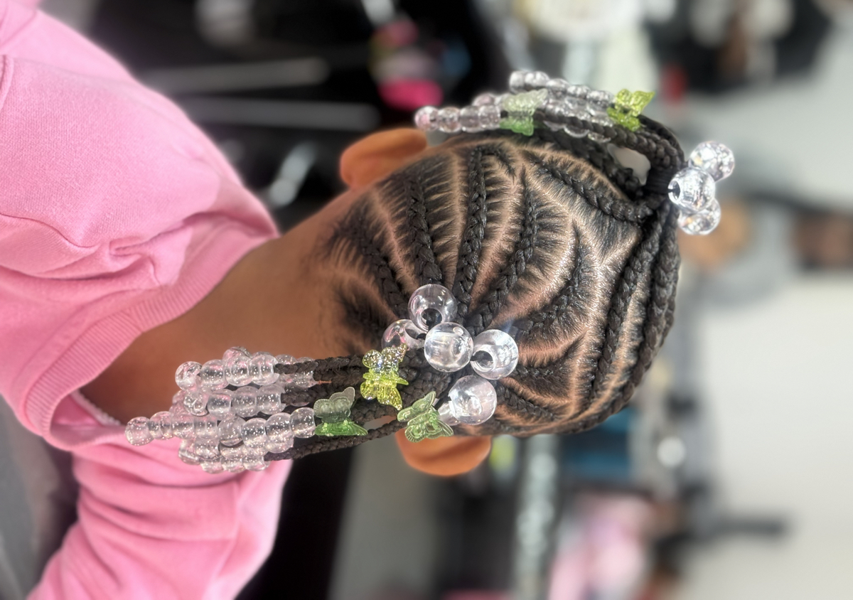 New B Kids Braided ponytail (2/3)