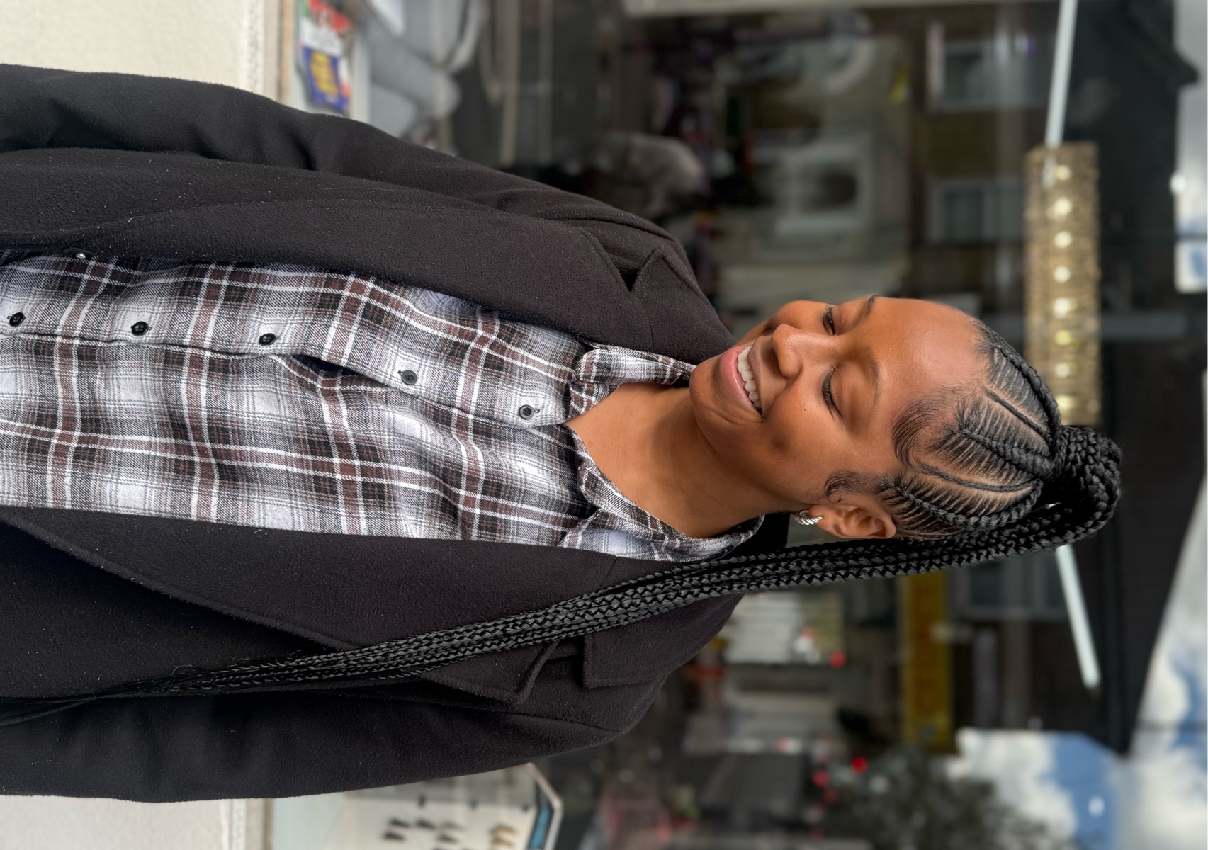 Standard Braided ponytail 