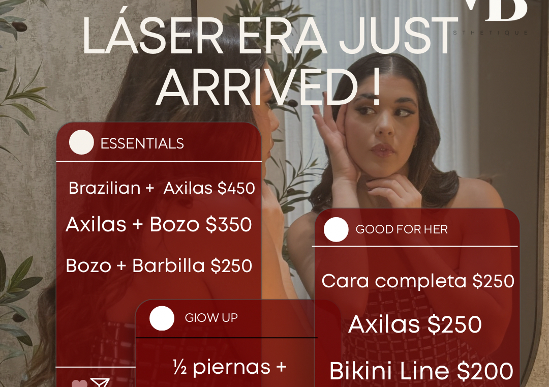 LÁSER ERA JUST ARRIVED✨