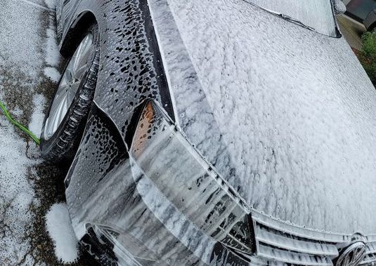 Exterior wash and vacuum of small sedans and SUV