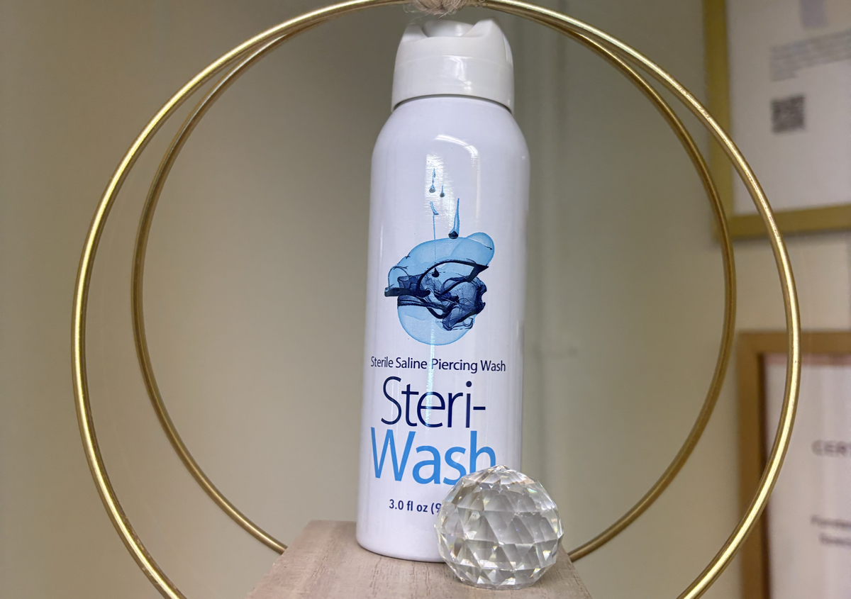 Steri- Wash piercing after care