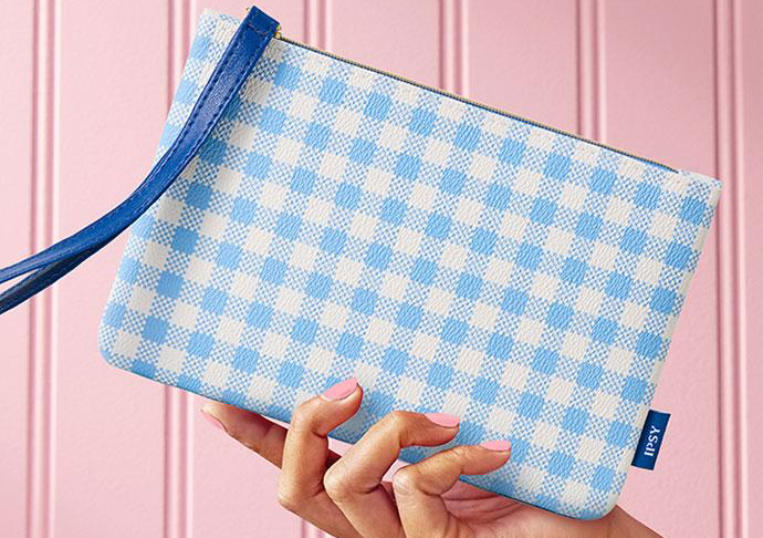 Plaid Ipsy Pouch