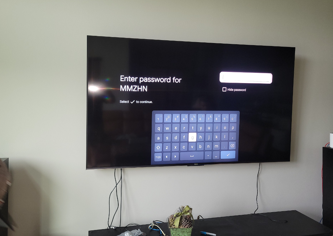 Connect And Mounting TV 65 And Larger