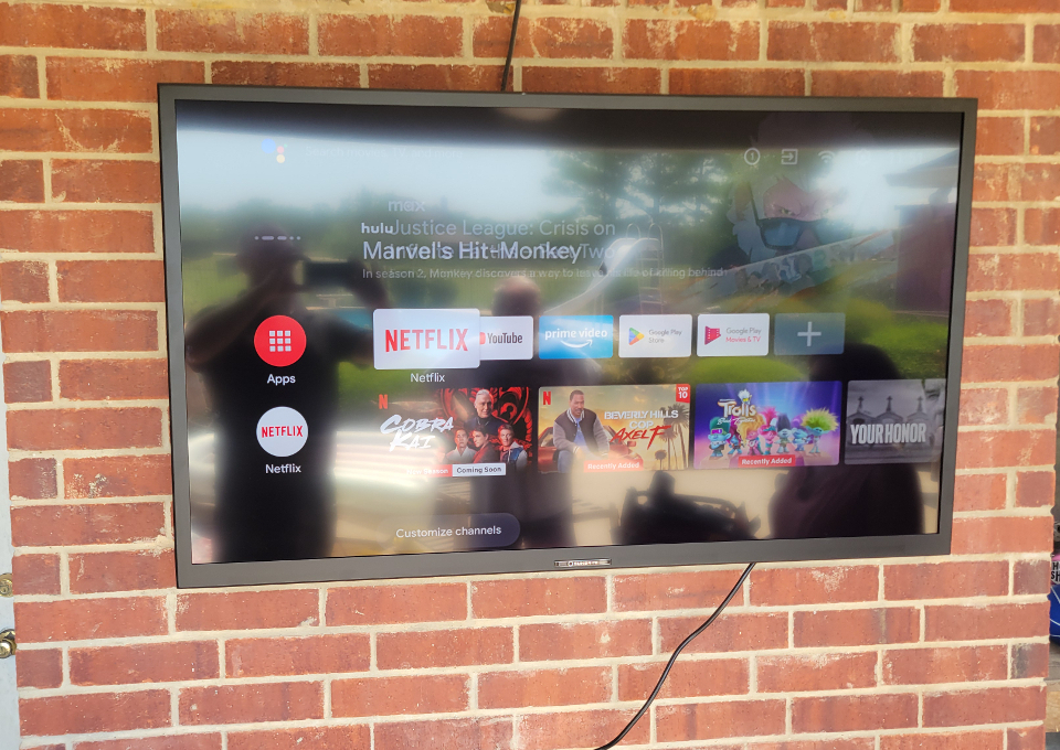 Connect And Mount TV Up To 65 inch (Mount Included)