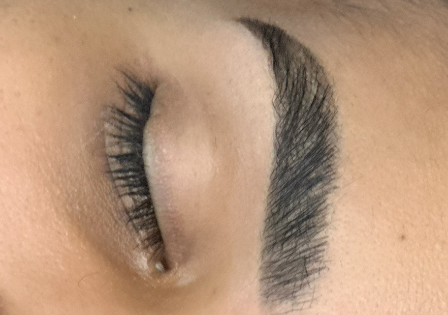 Eyebrow lamination 