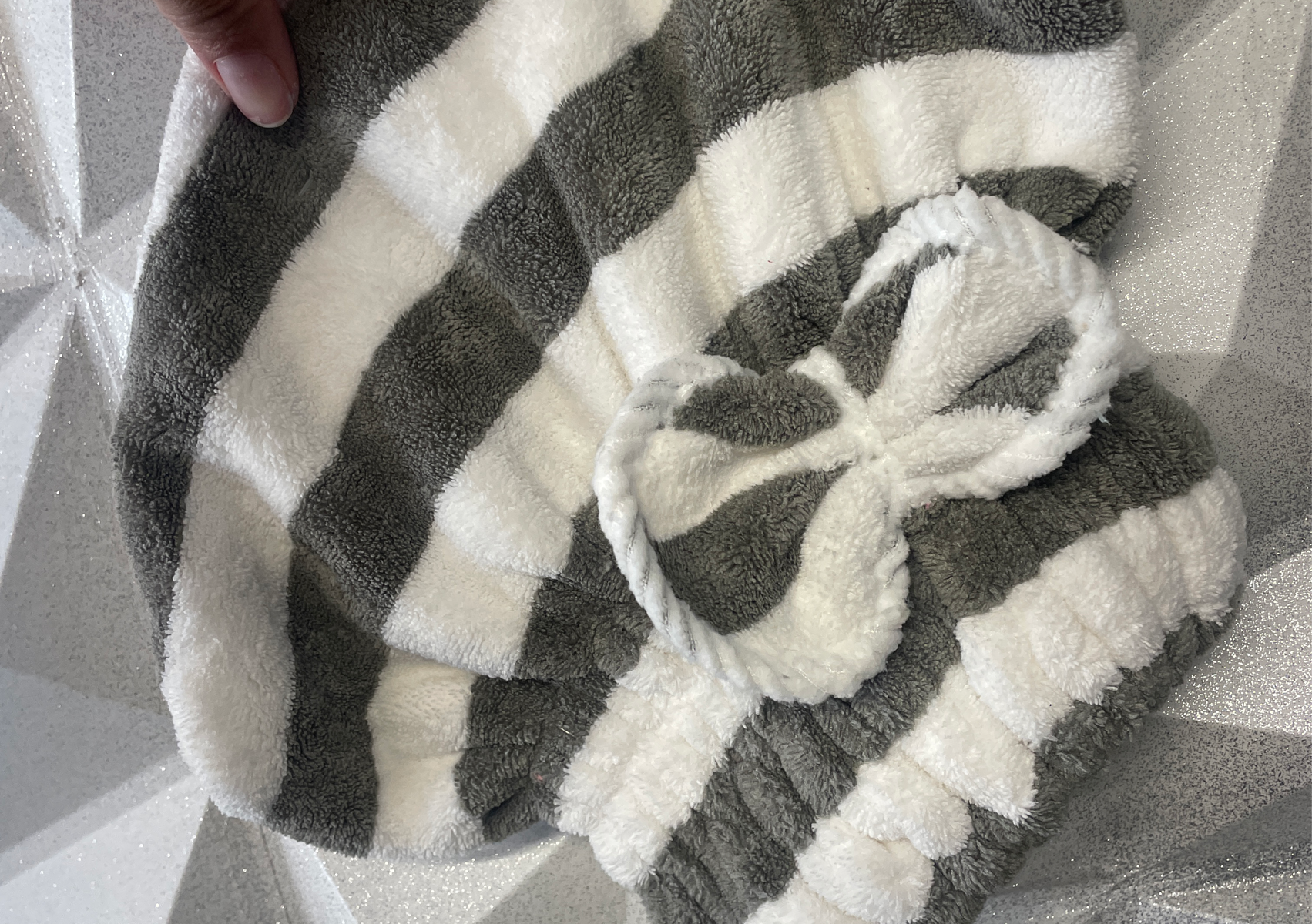 Toalla para el cabello 100% absorbente