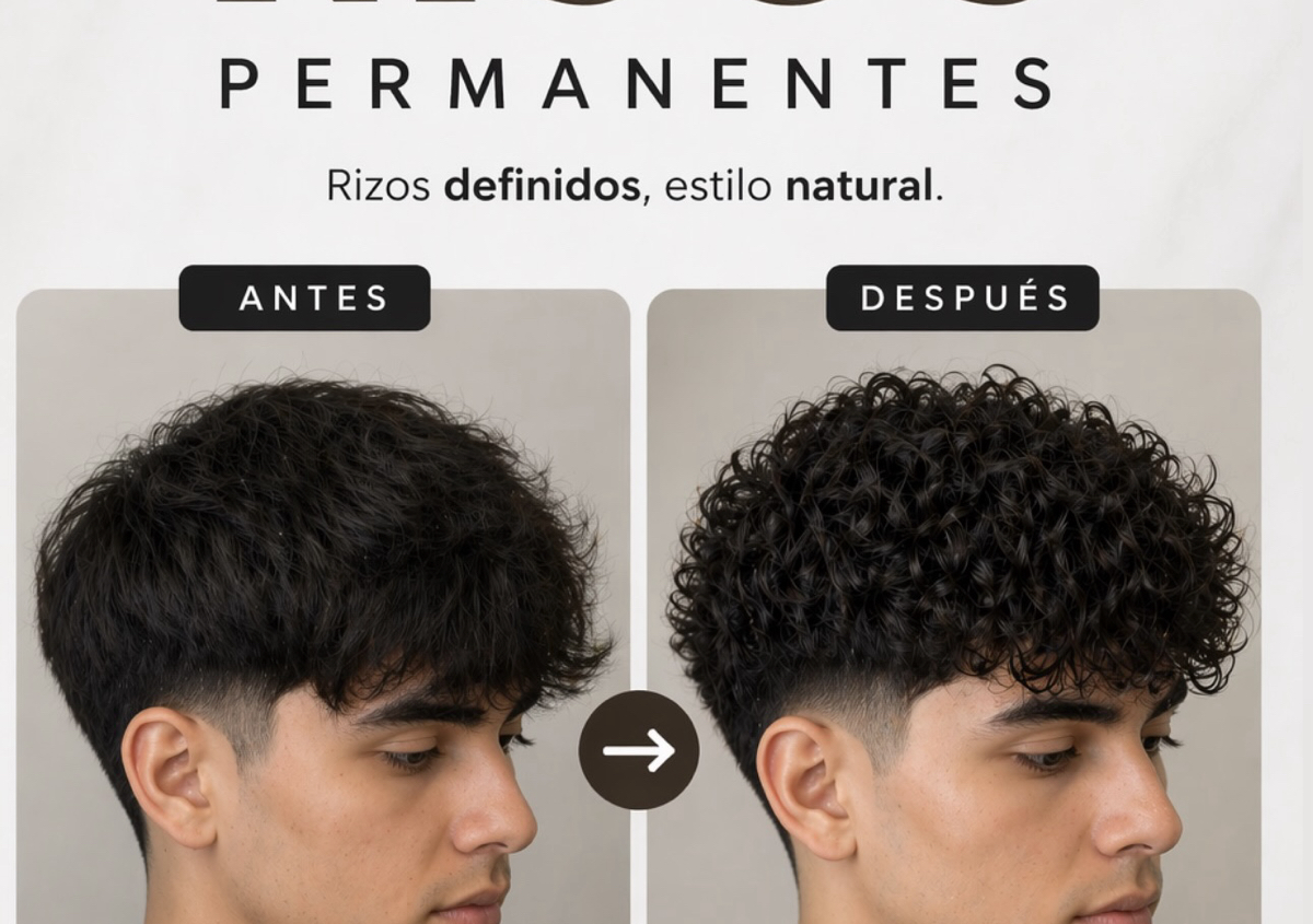 Rizos permanentes psra niños