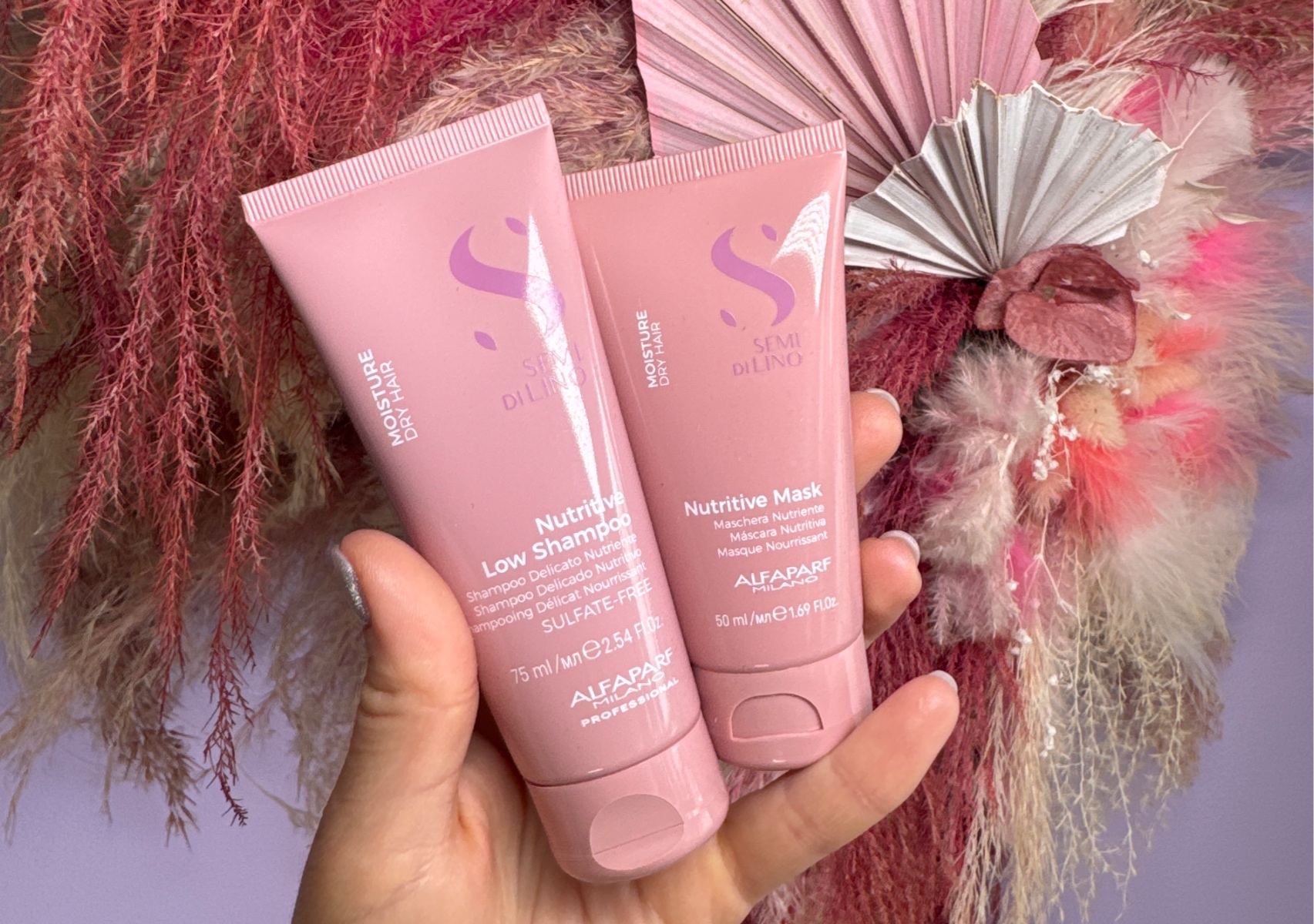 Alfaparf travel set shampoo & conditioner