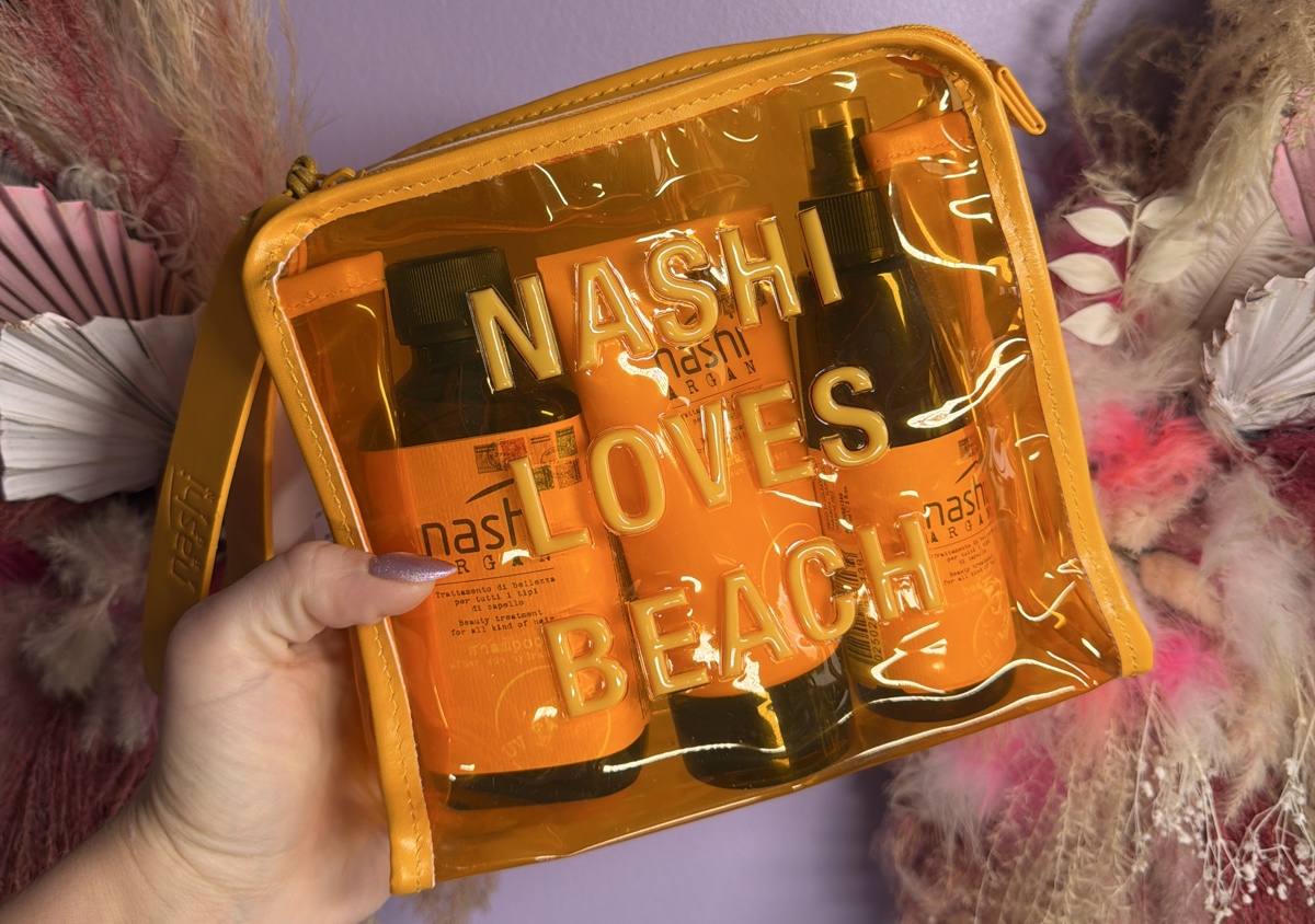 My beach set Nashi Argan after sun