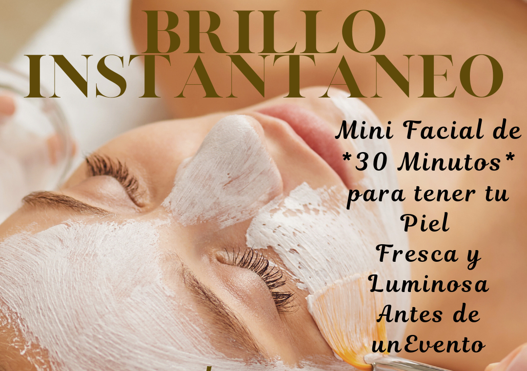Mini facial 30 minutos