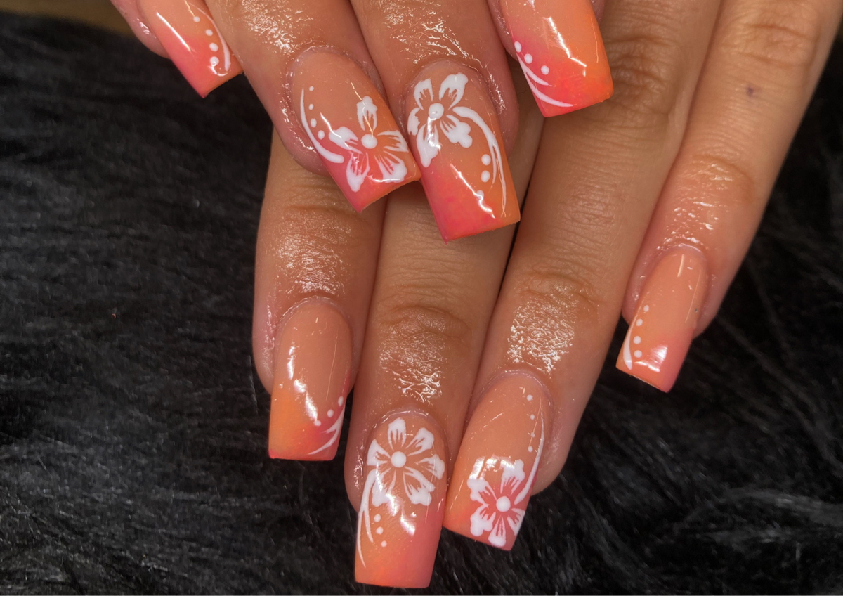 Custom acrylic full set