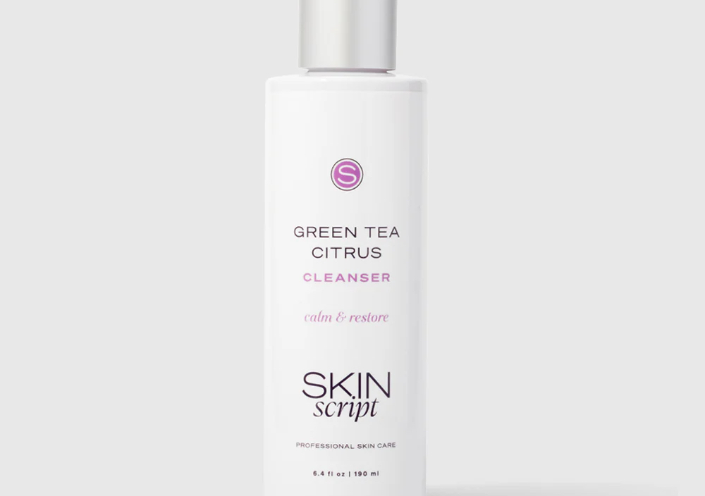 Skin Script Green Tea Citrus Cleanser 6.4oz