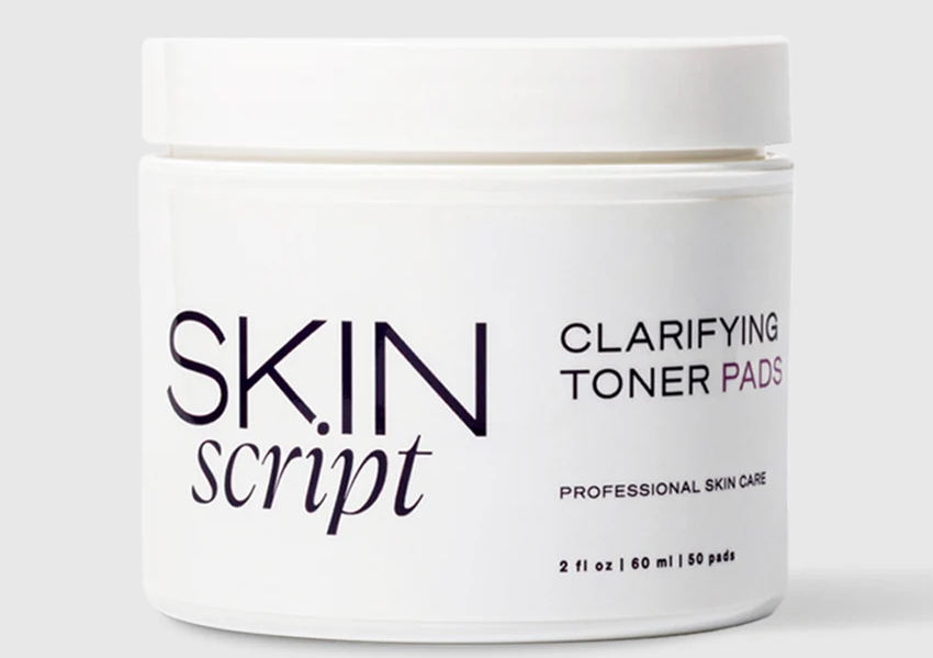 Skin Script Clarifying Toner Pads