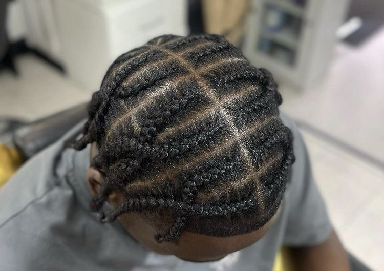 criss cross braids cornrows