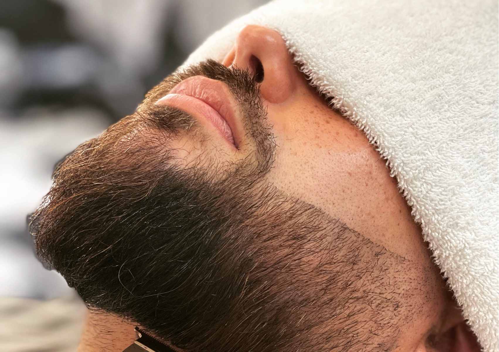 Haircut And  vintage Beard