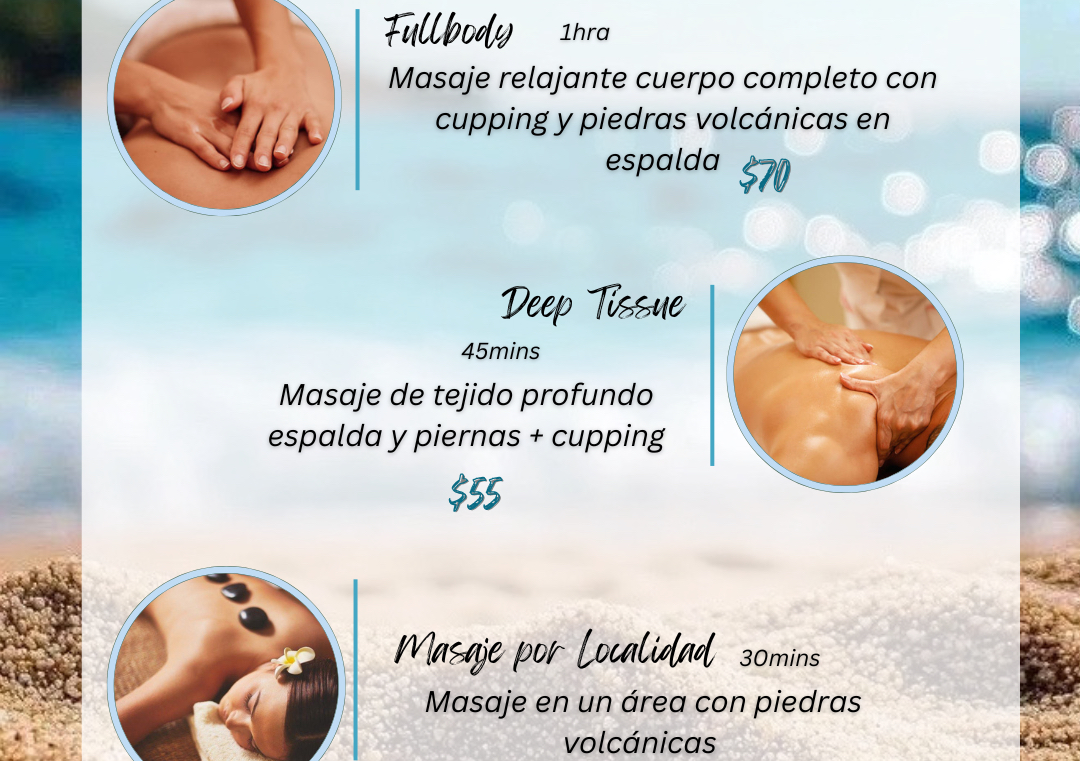 Fullbody cupping y piedras 