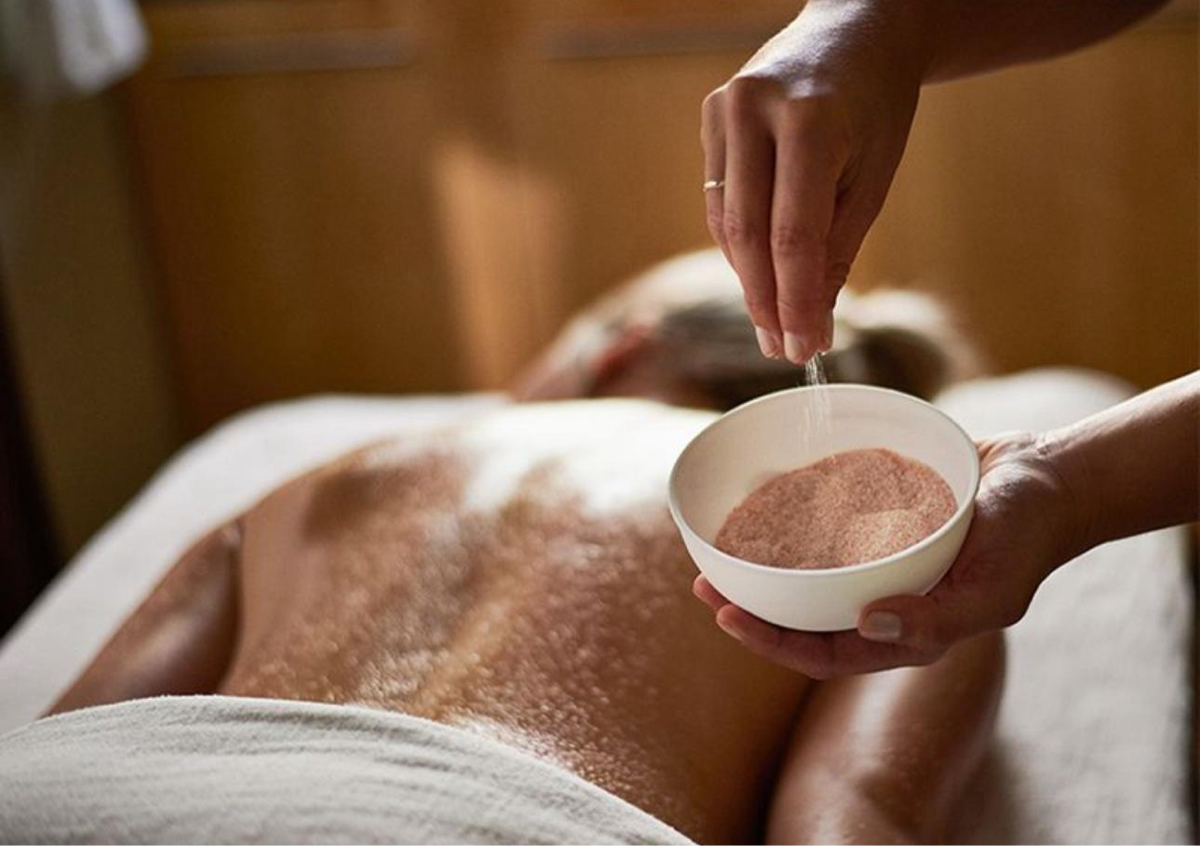 Limpieza profunda en espalda