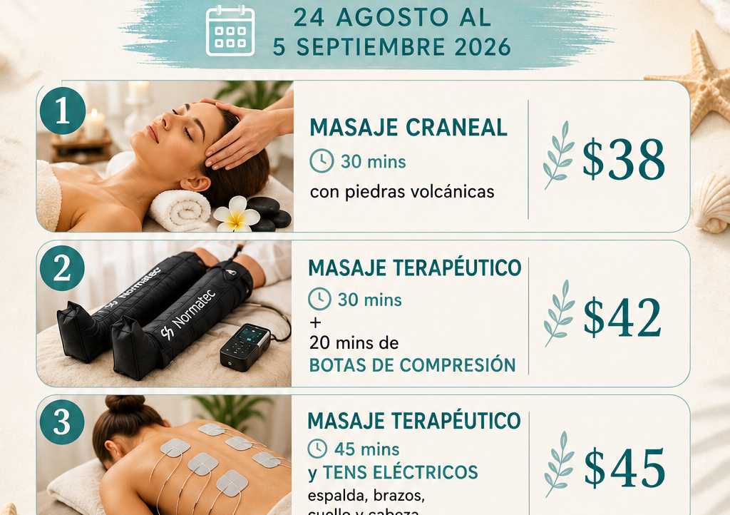 Masaje Craneal + piedras volcánicas 