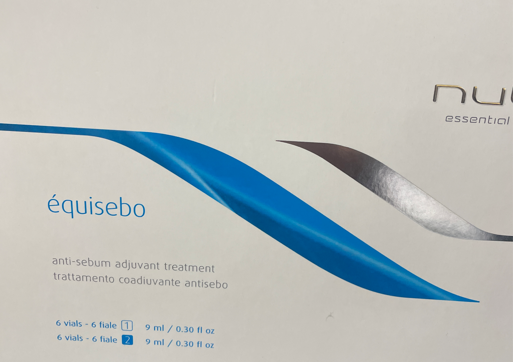 Nubea Equisebo trattamento coadiuvante antisebo 6 fiale