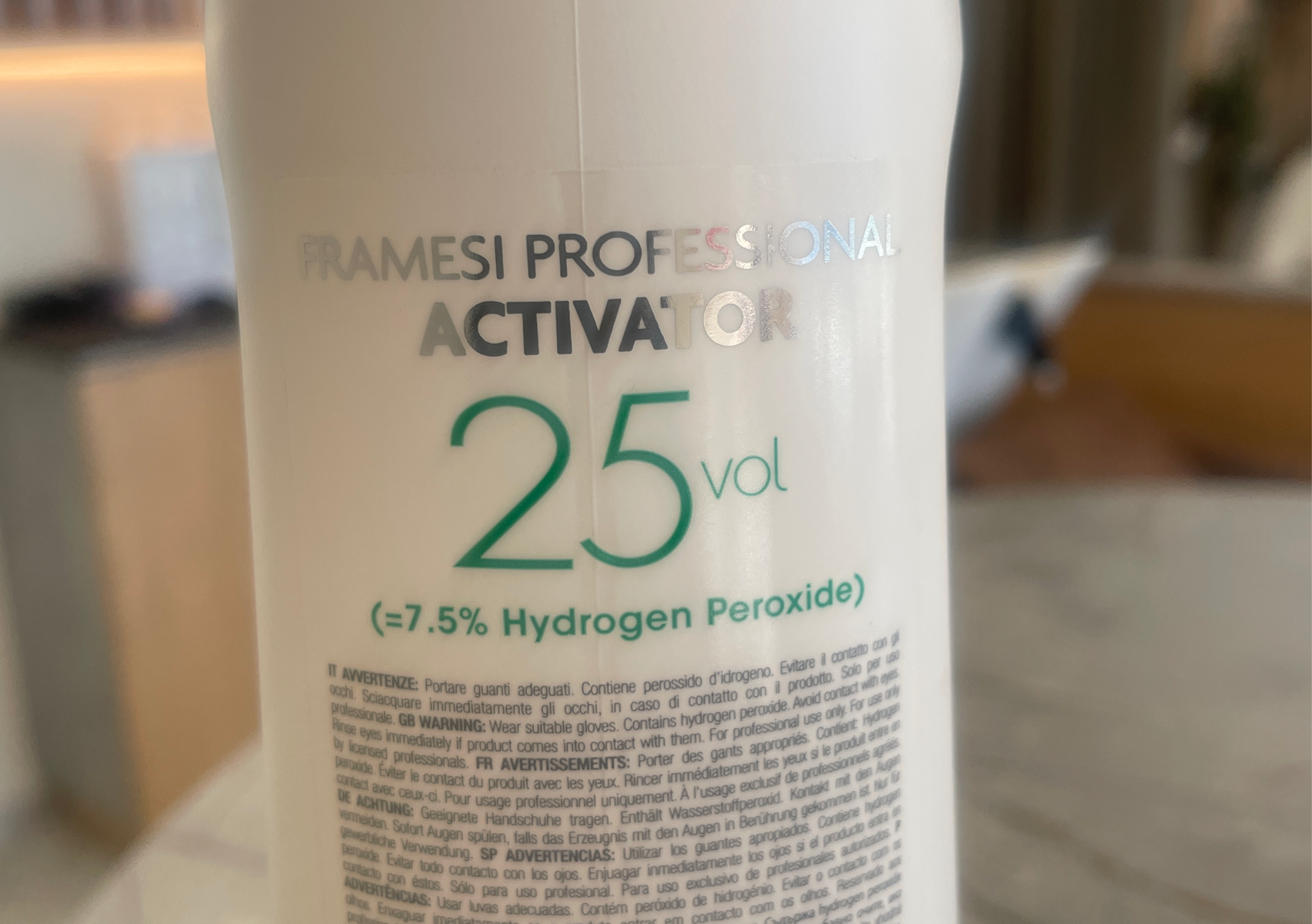OSSIGENO FRAMESI ACTIVATOR 25 vol
