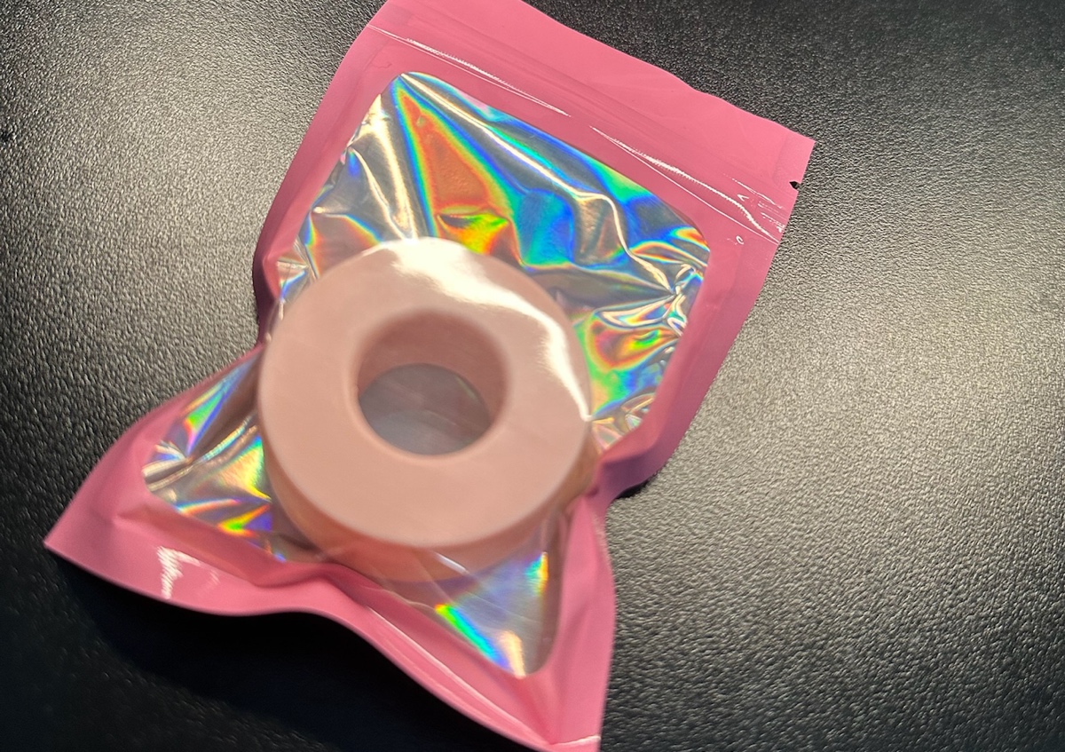 Silicone lash tape