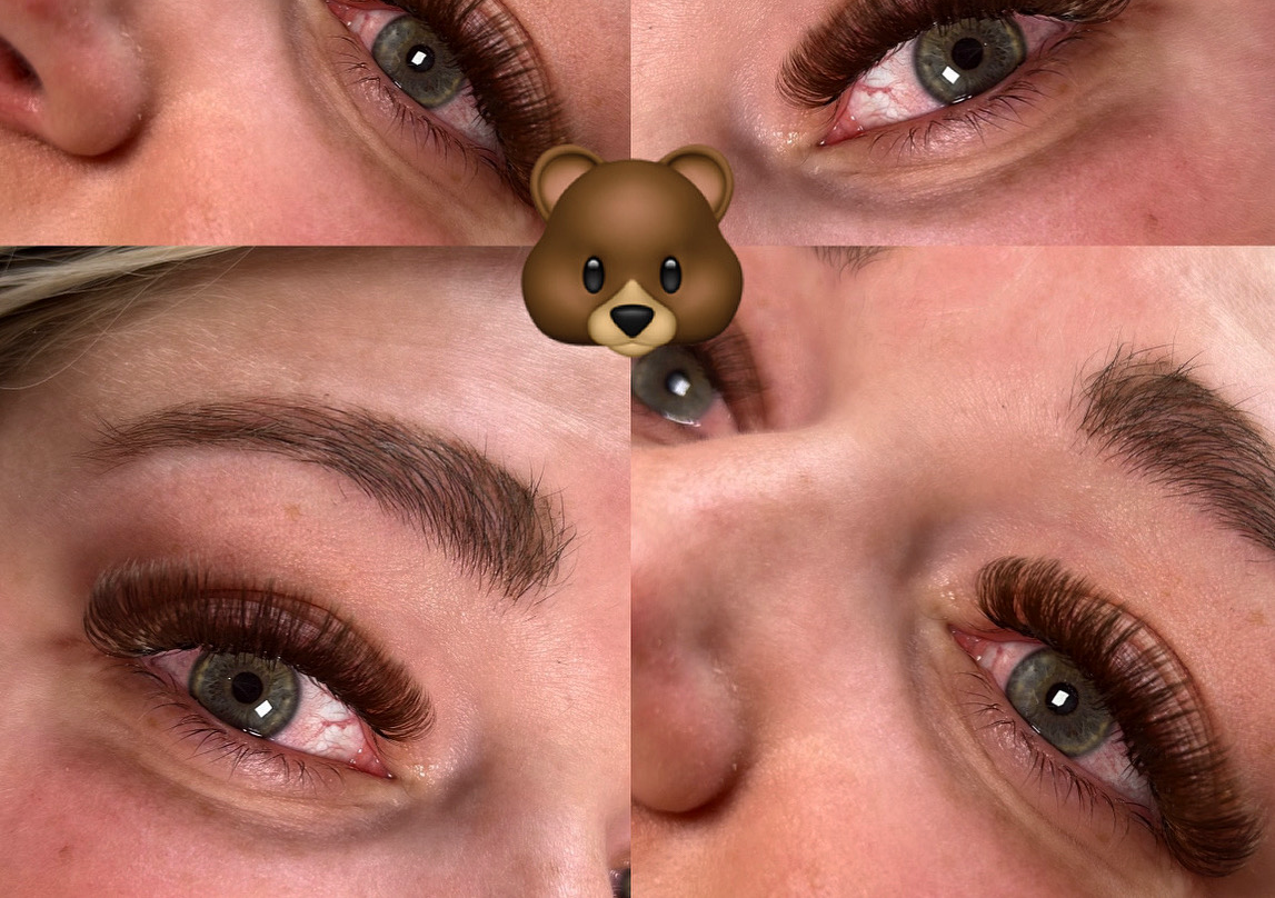 𝐁𝐫𝐨𝐰𝐧 𝐓𝐞𝐝𝐝𝐲 𝐋𝐚𝐬𝐡/𝐚𝐧𝐲 𝐬𝐞𝐭🐻🧸