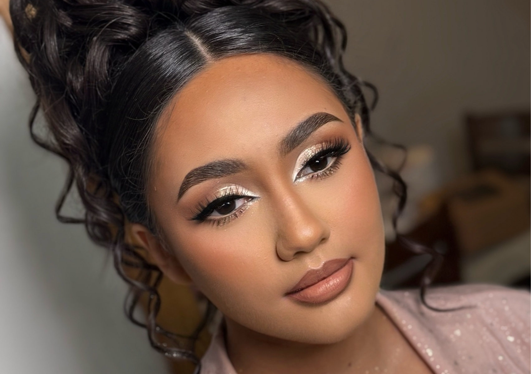 HAIR AND MAKEUP TRIAL FOR QUINCEAÑERA/BRIDE