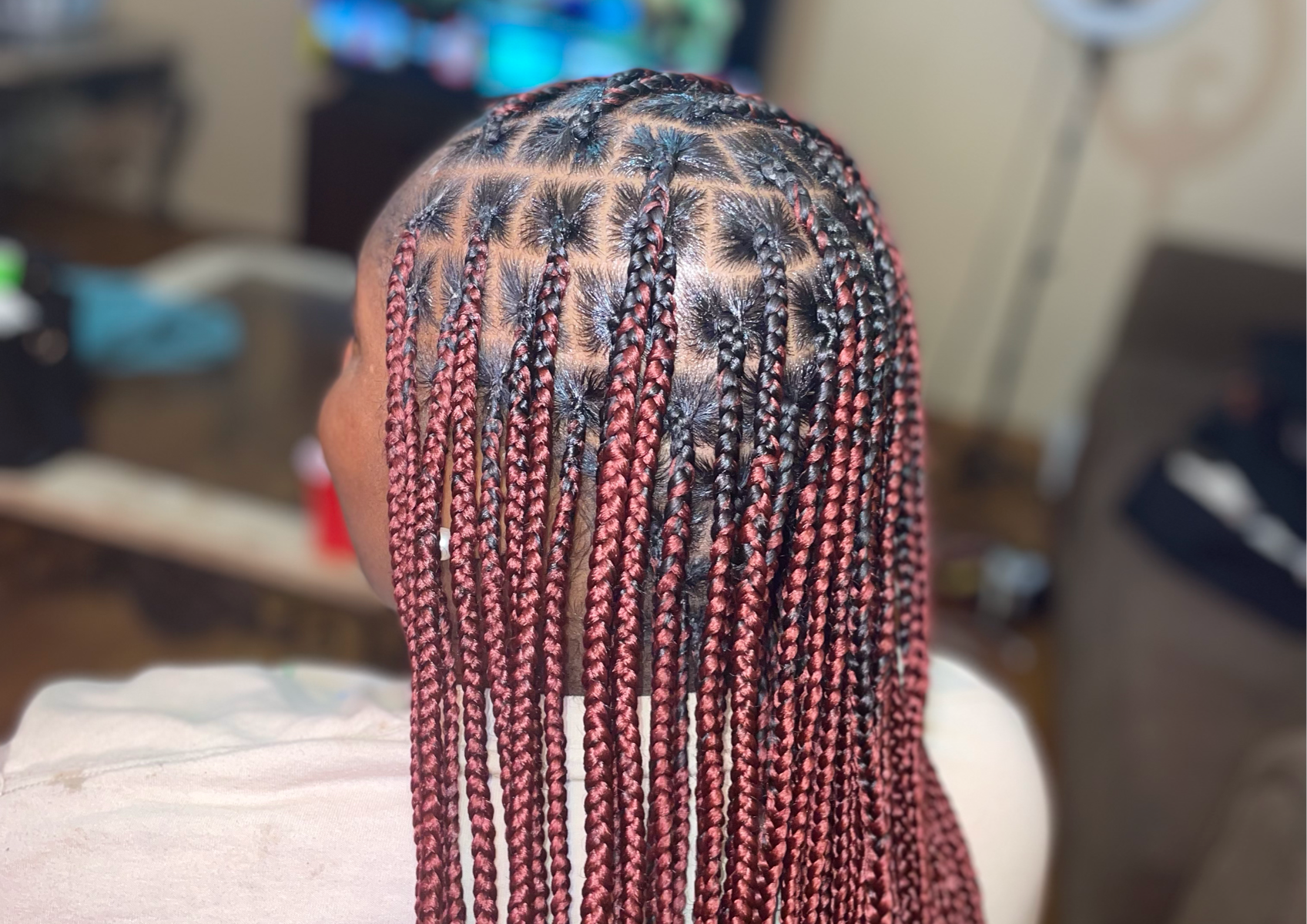 Medium Knotless Braids - Adult
