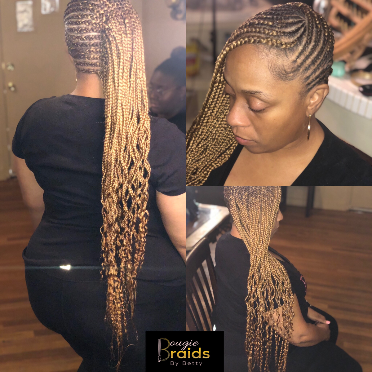 Small /  Medium - Lemonade braids - Adult
