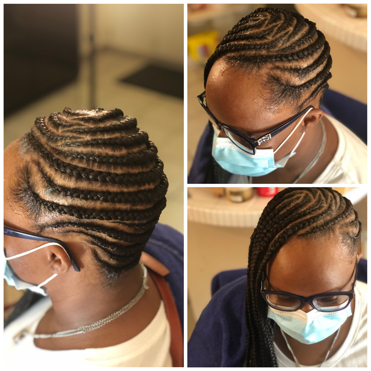 Large - Lemonade Braids - Adult