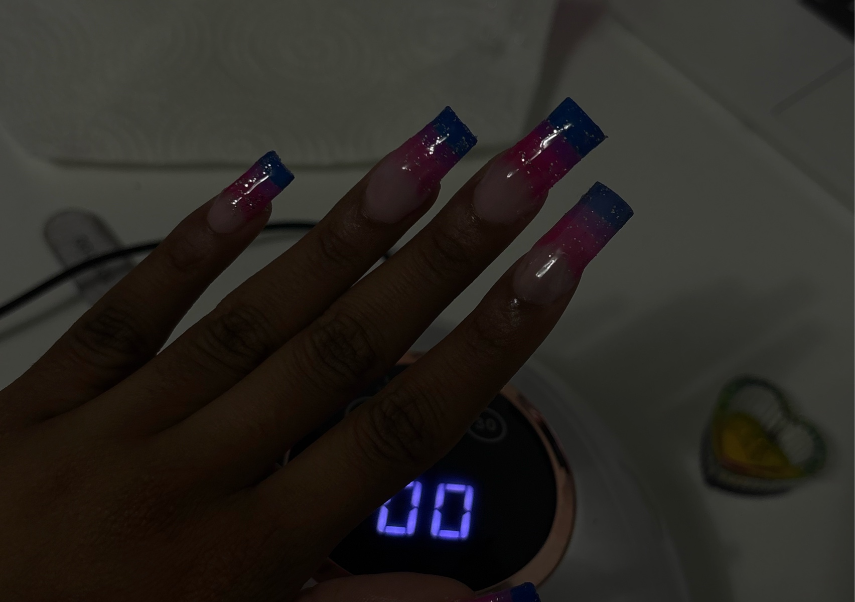 Long acrylic