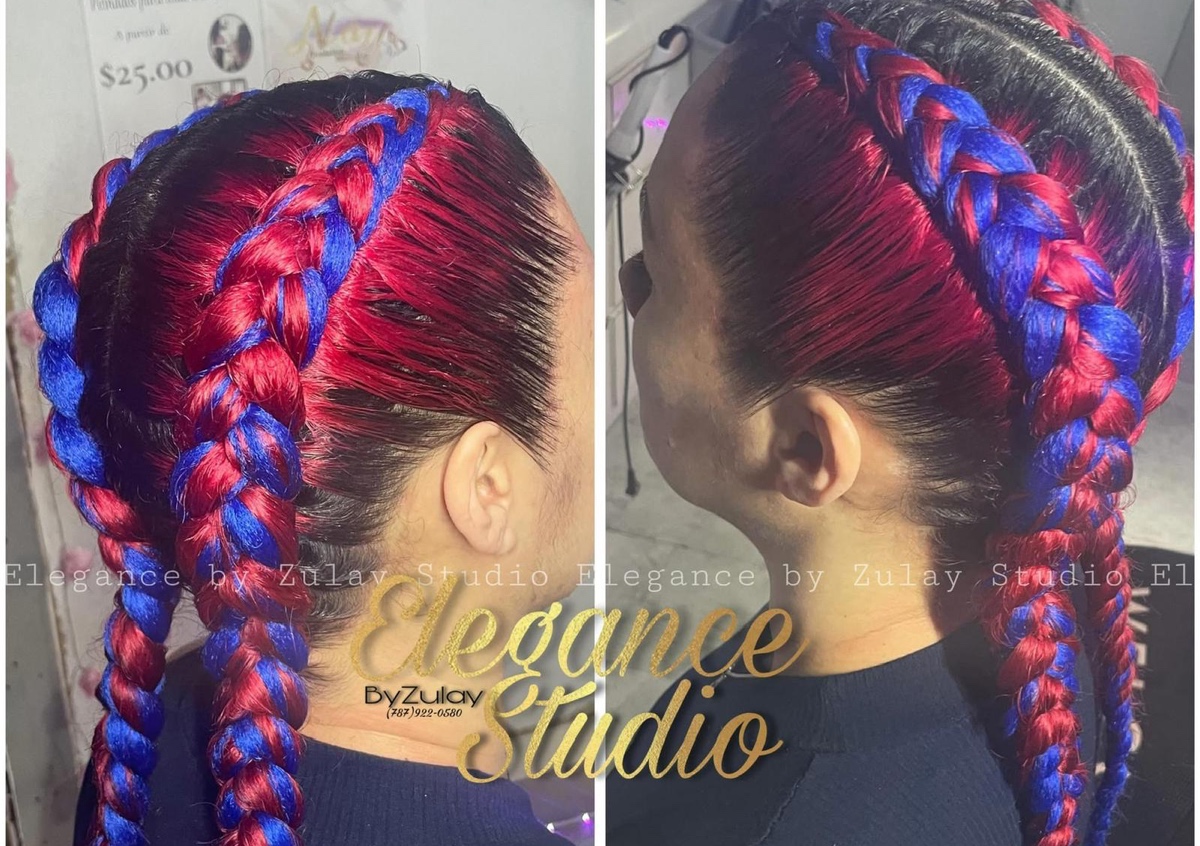 Boxeadoras con extensiones